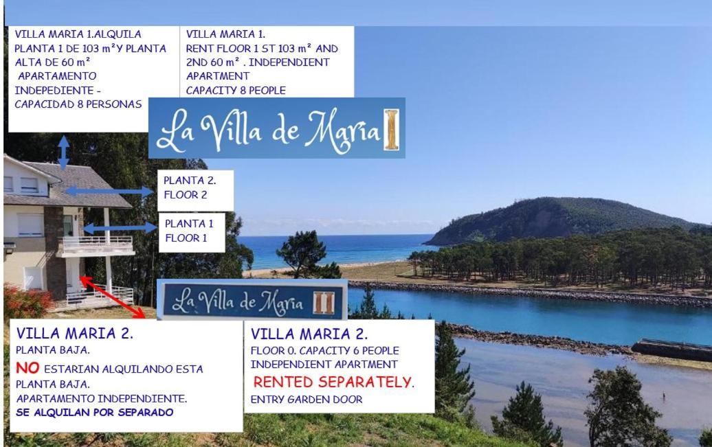 La Villa De Maria I Playa Beach El Puntal Asturias Villaviciosa  Εξωτερικό φωτογραφία