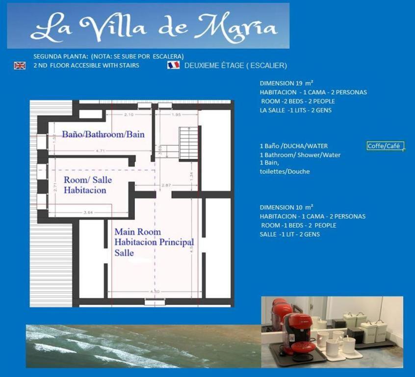 La Villa De Maria I Playa Beach El Puntal Asturias Villaviciosa  Εξωτερικό φωτογραφία