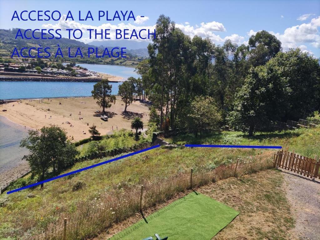 La Villa De Maria I Playa Beach El Puntal Asturias Villaviciosa  Εξωτερικό φωτογραφία