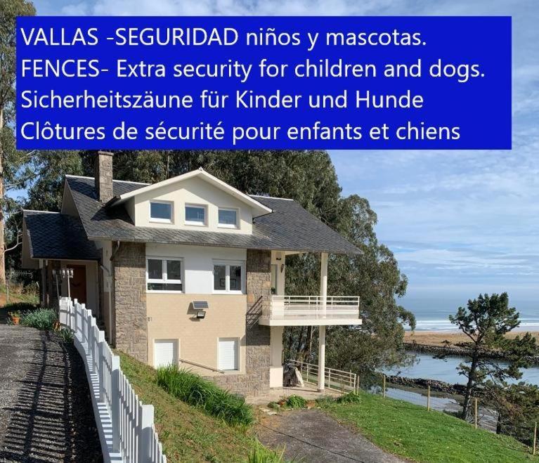La Villa De Maria I Playa Beach El Puntal Asturias Villaviciosa  Εξωτερικό φωτογραφία