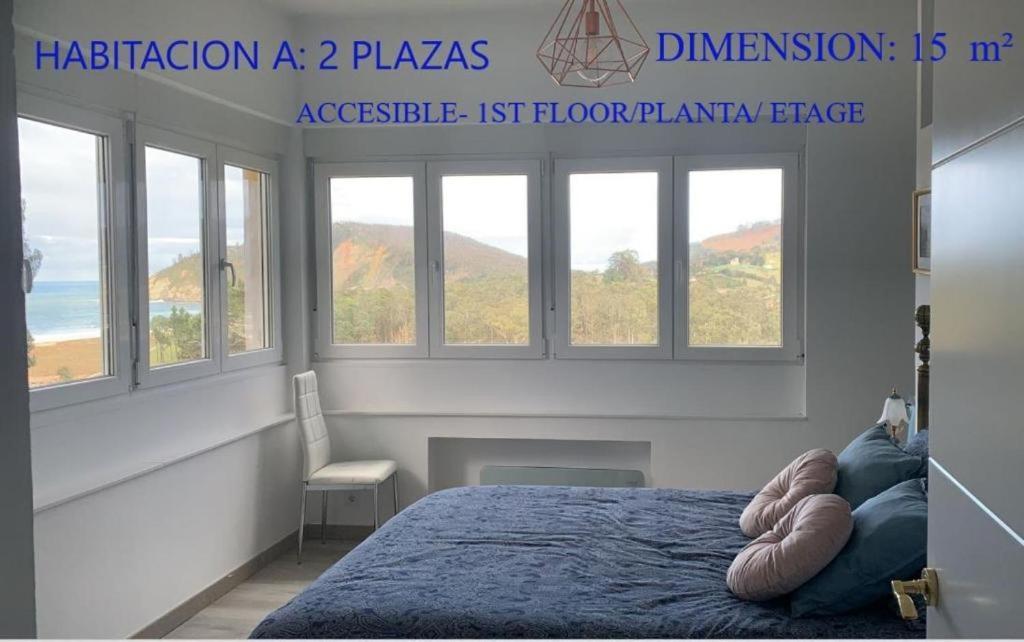 La Villa De Maria I Playa Beach El Puntal Asturias Villaviciosa  Εξωτερικό φωτογραφία