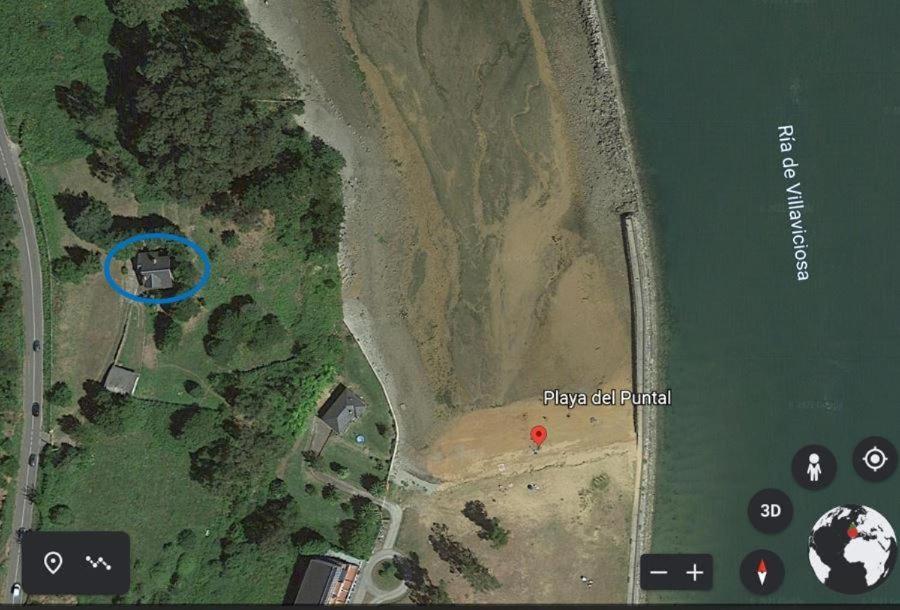 La Villa De Maria I Playa Beach El Puntal Asturias Villaviciosa  Εξωτερικό φωτογραφία